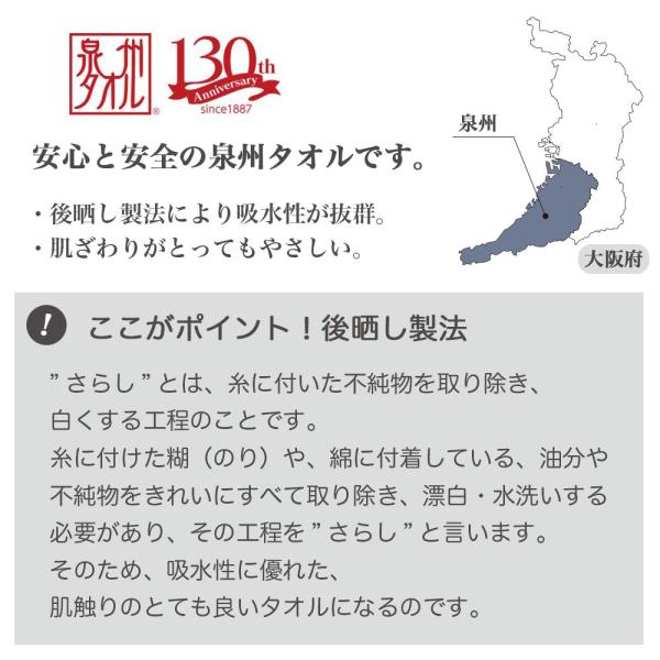 泉州タオル バスタオル 泉州こだわりタオル 国産 同色 2枚セット