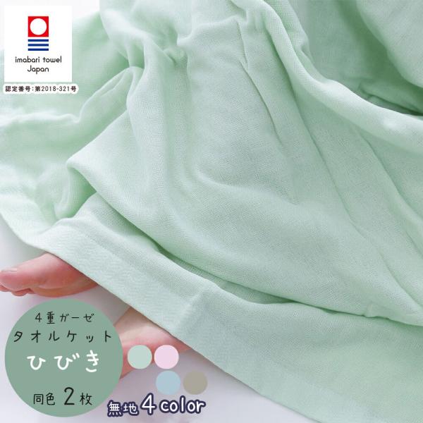 今治タオル（imabari towel） タオルケット 同色2枚セット シングル