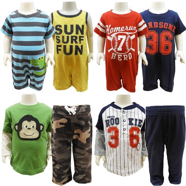 Carter's J[^[Y xr[ p[X TI[ ZbgAbv TVc 2PIECE Zbg 50cm 60cm70cm 80cm 85cm