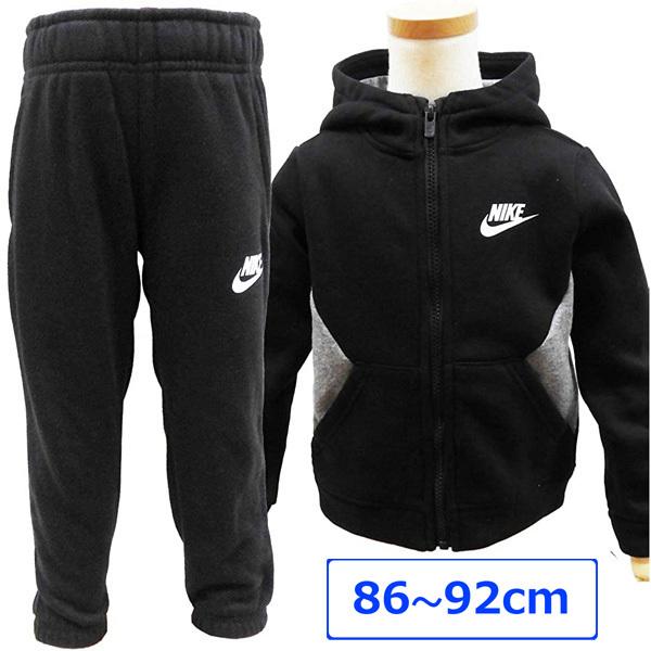 送料無料 Nike ナイキ 子供服 ベビー服 スウエット スウエット上下 裏起毛 ジャージ 黒 ブラック 1歳 2歳 90cm t 子供 輸入ジャージの店 クシェト 通販 Yahoo ショッピング