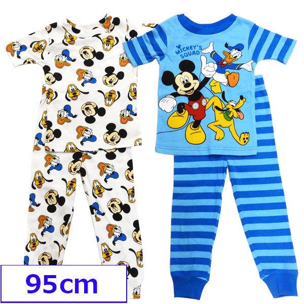 送料無料 Disney ディズニー ミッキーマウス 子供用 パジャマ キッズパジャマ 寝間着 ルームウエア Tシャツ 半袖 2着セット 3歳 95cm 3tmickey 子供 輸入ジャージの店 クシェト 通販 Yahoo ショッピング