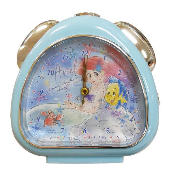 ラッピング無料 Disney ディズニープリンセス リトルマーメイド アリエル 三角クロック 目覚まし時計 置時計 子供部屋 アナログ 子供 輸入ジャージの店 クシェト 通販 Yahoo ショッピング