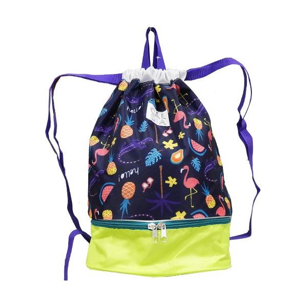 プールバッグ リュック型 巾着 ナップサック型 底ポケット Caldia カルディア 女の子用 パイナップル フラミンゴ Buyee Buyee Japanese Proxy Service Buy From Japan Bot Online
