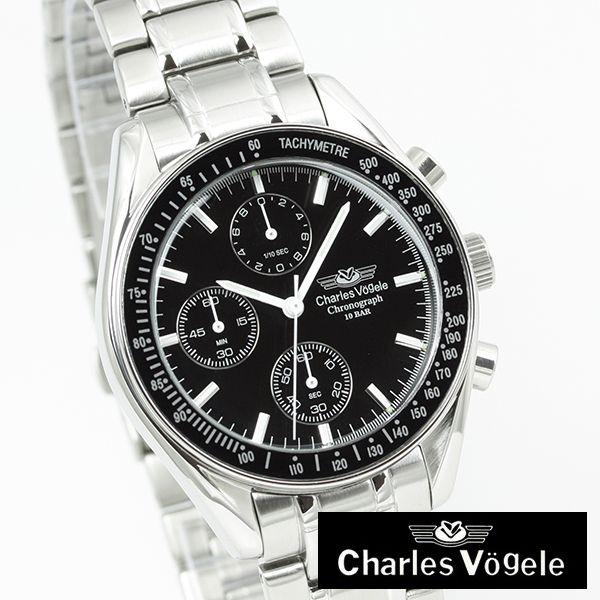 Charles Vogele シャルルホーゲル メンズ 腕時計jブラック文字盤 CV7991-3 :cv-7991-3:LAD WEATHER  ラドウェザー 公式 - 通販 - Yahoo!ショッピング
