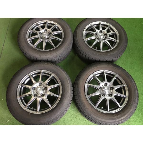 送料無料 スタッドレスセット ヨコハマ アイスガード50+ 195/65R15 