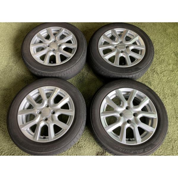 送料無料 ラジアルセット ホンダ Modulo 15in 6.0J +50 PCD100 フィット シャトル グレイス インサイト
