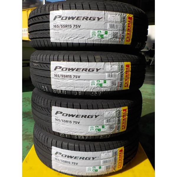 t ピレリ POWERGY パワジー 165/55R15 75V 4本 ワゴンＲ タント