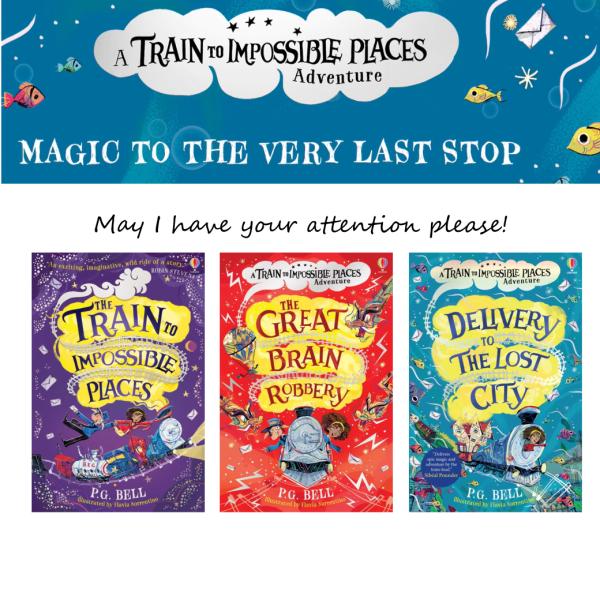 大人気「A Train to Impossible Places Adventures」シリーズがセットになったお得な洋書セットが登場！・The Train to Impossible Places （384ページ）・The Great B...