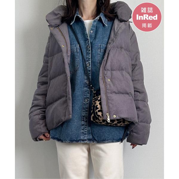 ikka（イッカ） 【雑誌InRed1月号掲載】細コール2WAY洗えるダウン