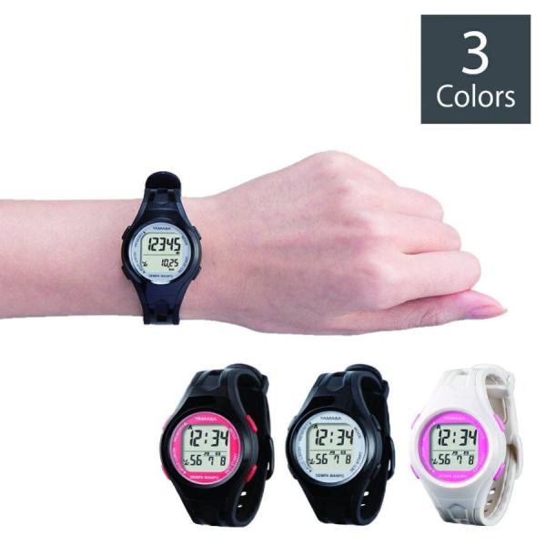 ■時計合わせ不要の電波時計内蔵万歩計！■歩いた時の振動や腕の振りで歩数をカウント。腕時計タイプで外れたり落としてしまう心配なし！■通勤時のみの歩数を計測したい時など、リセット機能を使用して区間計測も可能！■腕時計タイプだから、気軽に計測デー...