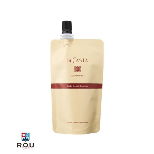 ■ラカスタ アロマエステ スキャルプ リペア エッセンスの詰め替え用リフィルです。■乾燥して硬くなった頭皮にうるおいを補給し、美しく豊かな髪を育む頭皮環境へ整えます。■白髪が気になる方や、頭皮のにおいをケアしたい方におすすめの頭皮用ローショ...