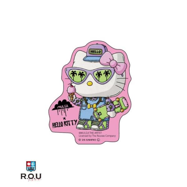 サンリオキャラクターズ モルガ×サンリオステッカー ハローキティ MUSA-ST-KT