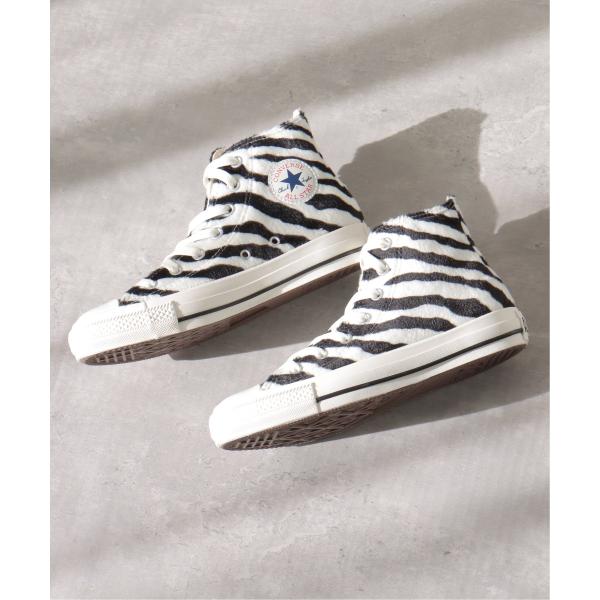 国内発!限定！★Converse ALL STAR HI 人気のゼブラ柄 CONVERSE ALL STAR US ZEBRA HI ホワイト（コンバース