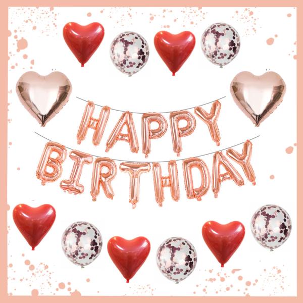 誕生日 飾り付け セット バルーン 風船 HAPPY BIRTHDAY 装飾 バースデー パーティー 男女の子