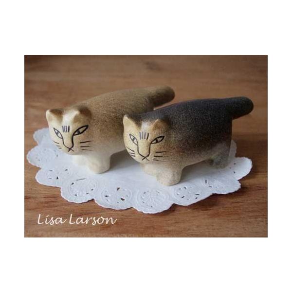 Lisa Larson リサ ラーソンふたごの猫 兄のグレー 弟のブラウン 陶器 ねこ 北欧 ギフトスウェーデン Buyee Buyee Japanese Proxy Service Buy From Japan Bot Online