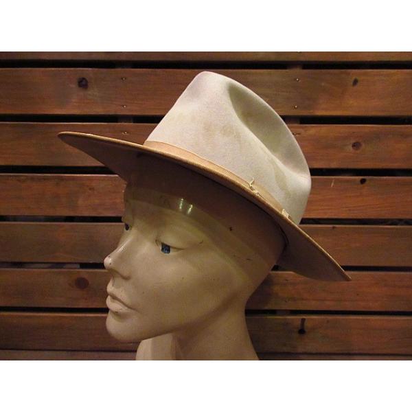 ビンテージ50's☆STETSON OPEN ROADフェドラハット7☆200107n3-m-ht
