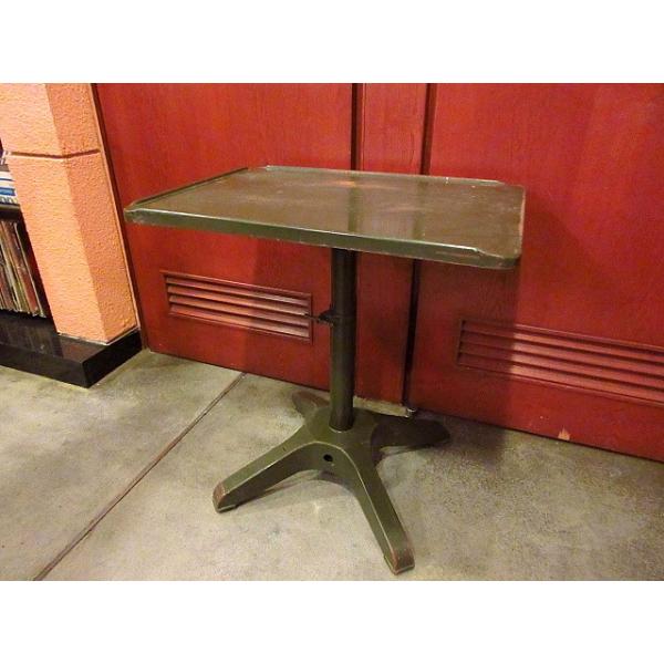 ビンテージ-50's☆インダストリアルメタルデスク☆200121f1-tbl