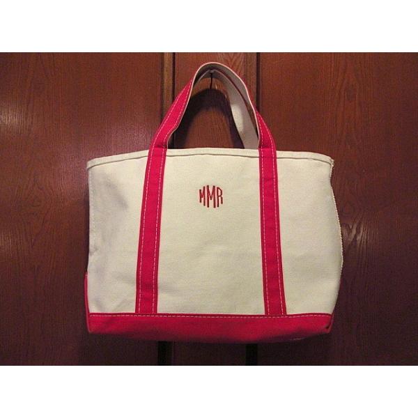L.L.Beanキャンバストートバッグ赤M☆200128s8-bag-ttエルエルビーン