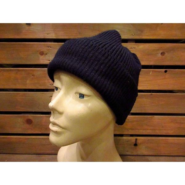 ビンテージ-70's U.S.NAVY ワッチキャップ 200208n1-m-cp-knt