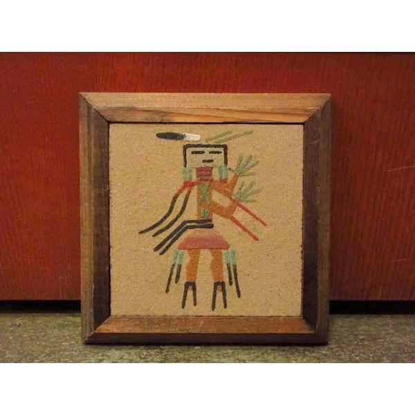 おしゃれ ビンテージ古雑貨◾️ネイティブ インディアン サンドアート