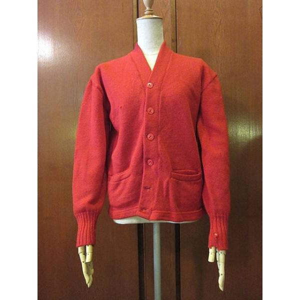 ビンテージ50 S ウールカーディガン赤 0625n11 M Cdg 1950sメンズニットワーク無地 Sl1999 0625n11 M Cdg Cozy Vintage 通販 Yahoo ショッピング