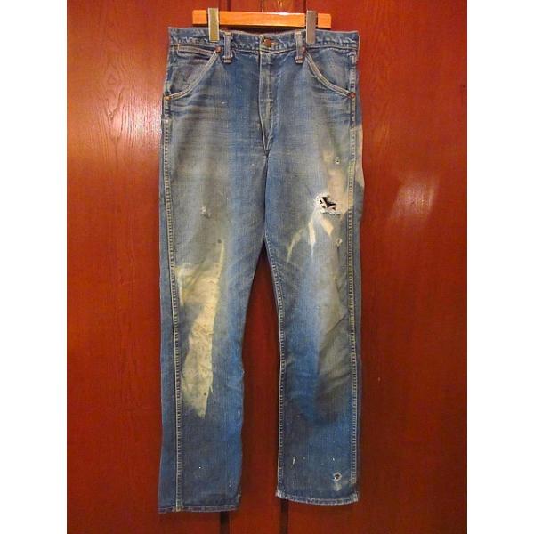 み*き様 60sラングラー Wrangler 13MWZ ヴィンテージデニムW3 ビンテージ60's○Wrangler 13MWZ W34○200629f8-m-pnt-jns-w34ジーンズ