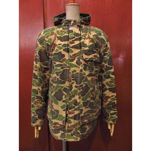 【70s】 激レア シビリアン リーフカモ フードジャケット XL cozyvintage_201116f5-m-jk-htg