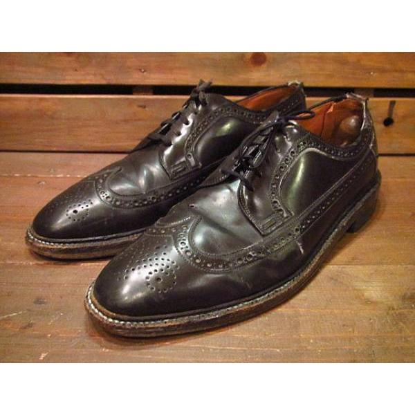 たしろ屋 NUNN BUSH ウィングチップ 革靴 ビンテージ - ドレス/ビジネス