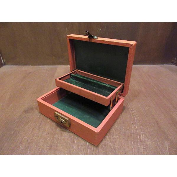 ビンテージ-70's○ジュエリーボックス○210305n5-bxs 1960s1970s