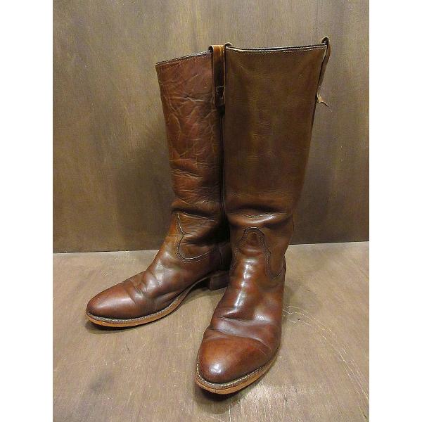 USA製 BILTRITE ペコス レザー ブーツ ブラウン 10D 28cm RED WING