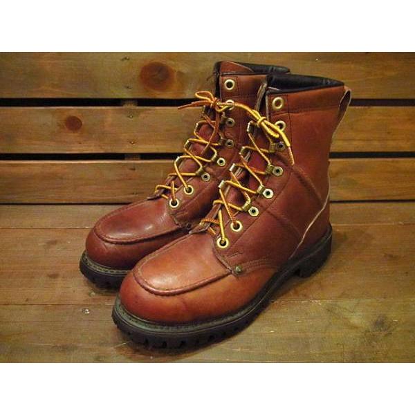 ビンテージ80's○DEAD STOCK DOUBLE Hスチールトゥワークブーツ ビンテージ80's○DEAD STOCK DOUBLE Hスチールトゥワークブーツ