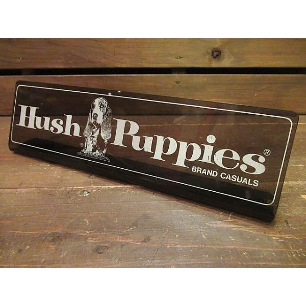 ビンテージ○Hush PuppiesアドバタイジングサインA○odst ハッシュ