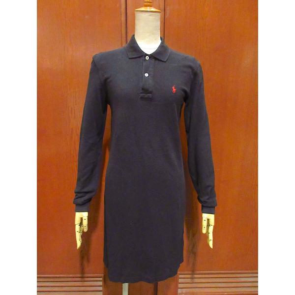M Ralph Lauren ラルフローレン 長袖ポロシャツ 黒 中古】RalphLauren(ラルフローレン)ポロpolo長袖ポロシャツ