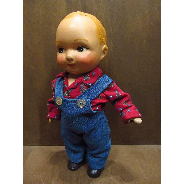 ヴィンテージスタイル人形 ビンテージ30's40's○コンポジションドール○220103i2-doll 1930s1940s