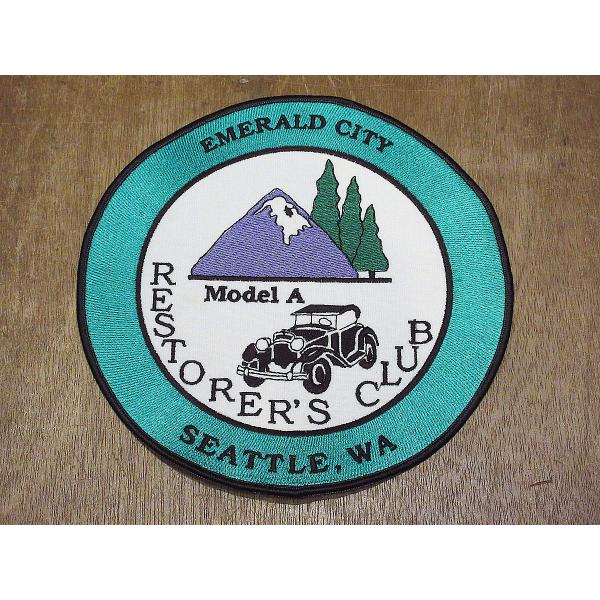 ビンテージ○DEADSTOCK Model A RESTORER'S CLUBワッペン ビンテージ○DEADSTOCK Model A RESTORER'S CLUBワッペン