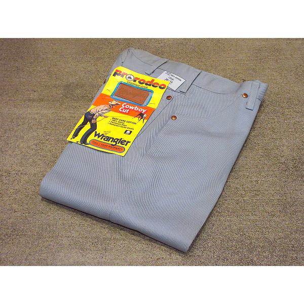 ビンテージ70's○DEADSTOCK Wrangler 13Tサックスブルー表記W30 L34