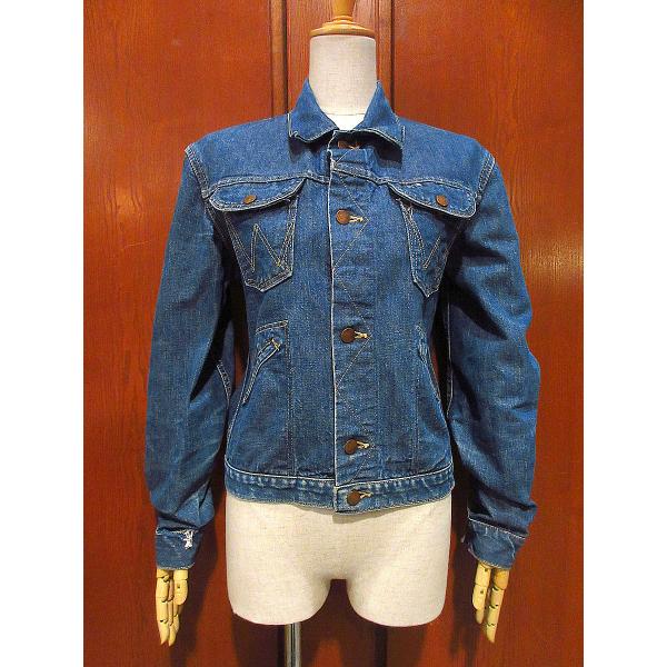 おすすめ特集 ラングラー 124MJ デニム ジャケット セルビッチ 白耳