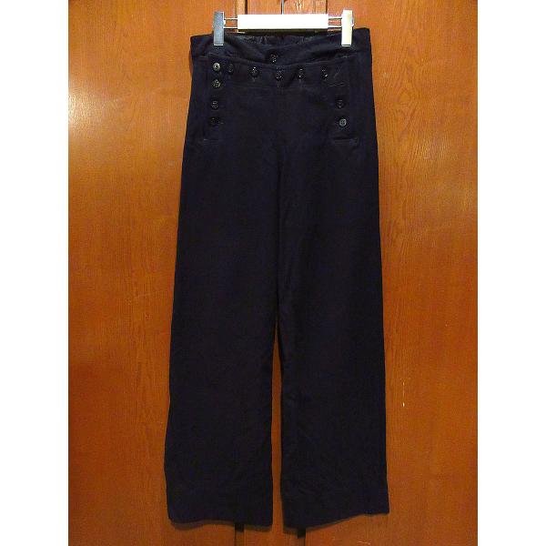 40s〜50s usnave セーラーパンツ 1940~50's Vintage U.S.NAVY Wool Sailor Pants 