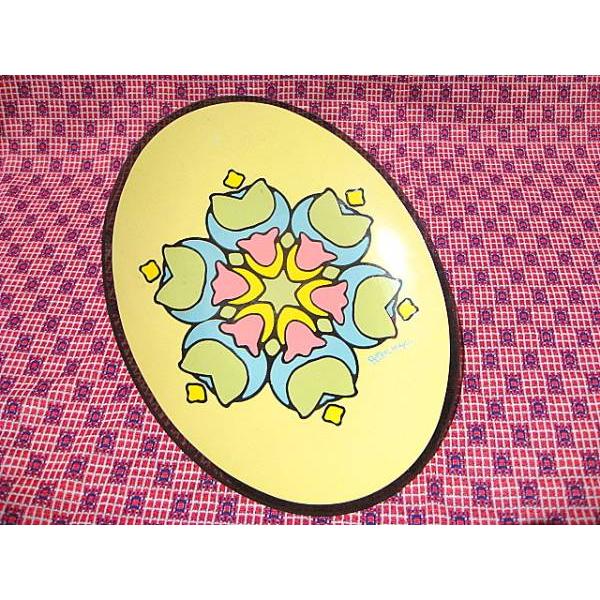 ビンテージ70's80's○ピーターマックスガラスプレート○230522i11-tbwr