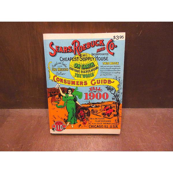 ビンテージ70's○1900年SEARS,ROEBUCKカタログ復刻版○230601j4-otclct