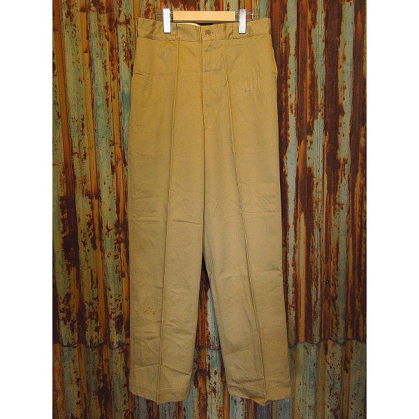 60s 31 31 USARMY チノパン トラウザ　 ミリタリー ヴィンテージ ビンテージ60's○DEADSTOCK U.S.ARMYチノトラウザーズ表記32×31