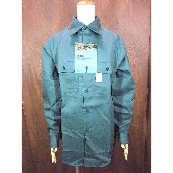 ビンテージ70's○DEADSTOCK BIG MAC長袖ワークシャツsize S○231115j3