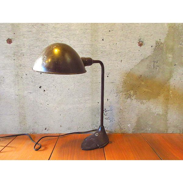 ビンテージ-40's○インダストリアルメタルデスクライト○231208k4-lmp