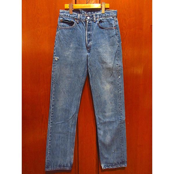リーバイス 501XX W35 L32 実寸W35 L27 90s グアテマラ製 希少 90s USA製 Levi's リーバイス501 | ヒゲ落ち ジーンズ W32 L31 旧
