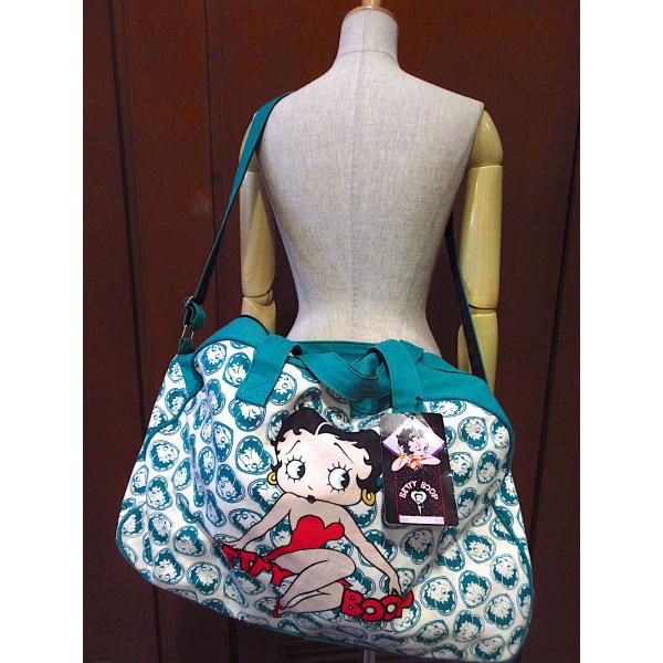 ビンテージ90's○DEADSTOCK BETTY BOOPボストンバッグ○240514c7-bag