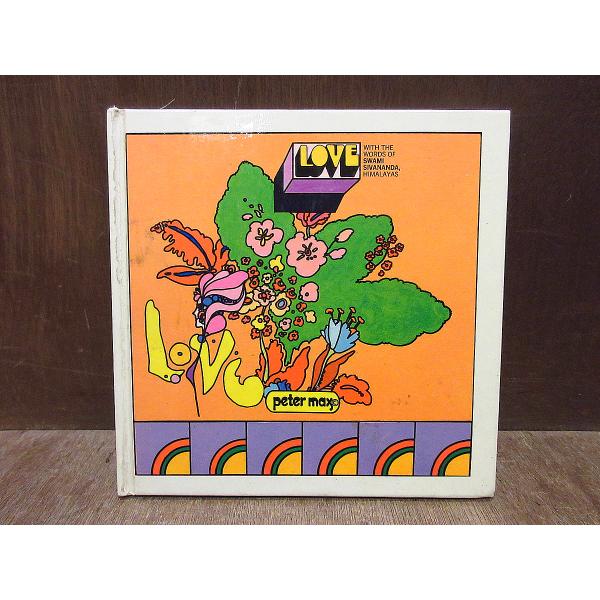 ビンテージ70's○Peter Max「LOVE」絵本○240603i5-otclct ビンテージ70's○Peter Max「LOVE」絵本○240603i5-otclct