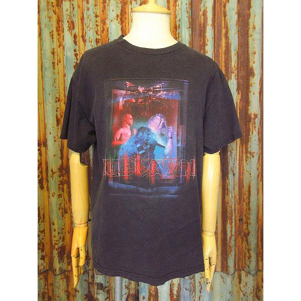 ビンテージ90's-2000's○MUDVAYNEプリントTシャツ黒size L○240707j4-m