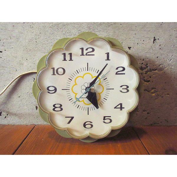 ビンテージ60's70's○GENERAL ELECTRICフラワーモチーフウォール