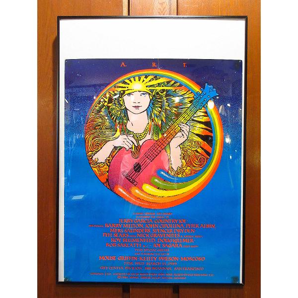 ビンテージ80's○Artist Rights Today 1989年コンサートポスター
