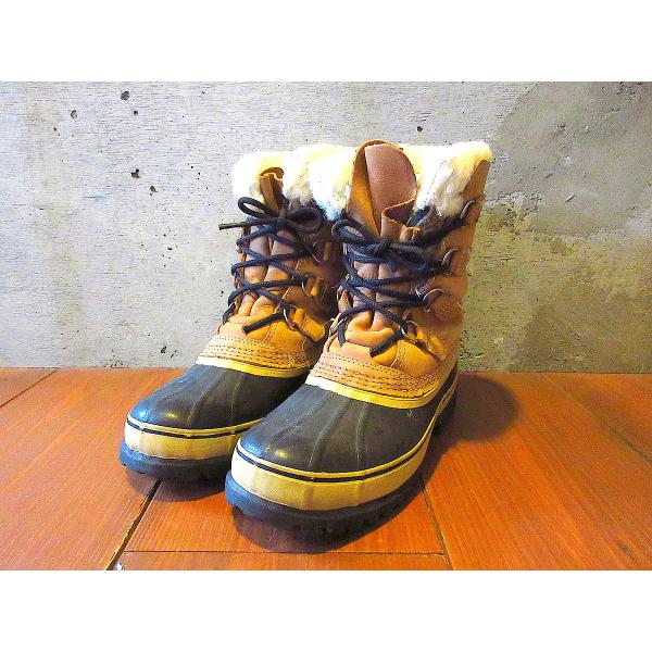 MADE IN CANADA SOREL CARIBOUスノーブーツsize 9○241102k8-m